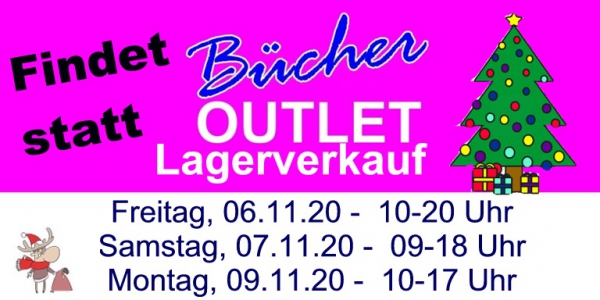 Bücher-Outlet Vorweihnachts-Lagerverkauf!