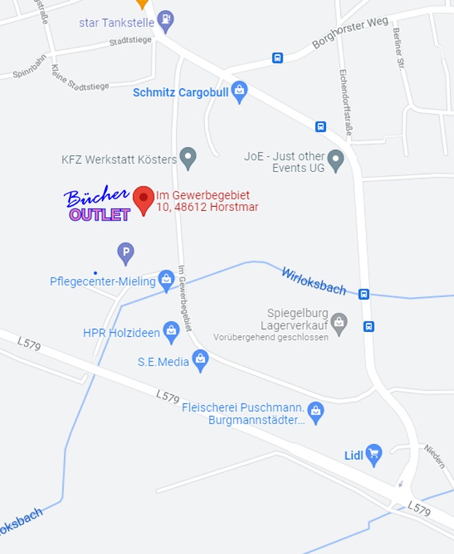 Anfahrt in Google Maps