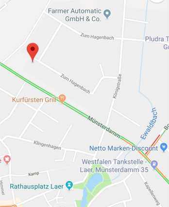 Anfahrt in Google Maps